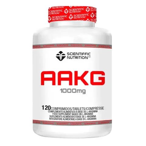 AAKG 1000mg Scientiffic Nutrition | 120caps - Nutricore Nutrition®