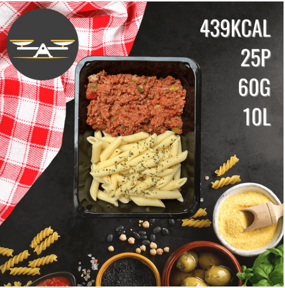 Bolo Boeuf aux Poivrons - Penne - Nutricore Nutrition®