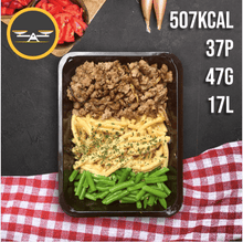 Haché de boeuf - Mac and cheese - Princesse - Nutricore Nutrition®